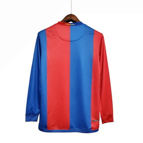 Camiseta Barcelona 06/07 I de Local - Manga Larga Versión Retro