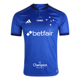 Camiseta Cruzeiro 23/24 I de Local - Todos los Patrocinios - Versión Aficionado