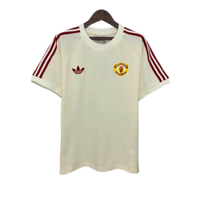 Camiseta Manchester United 25/26 Edición Casual - Blanco - Versión Aficionado