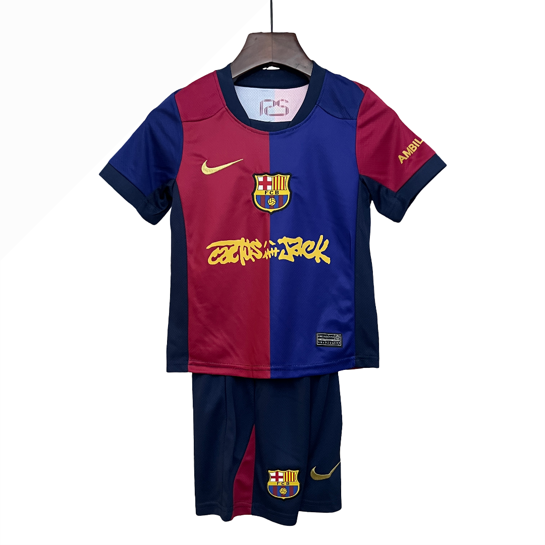 Conjunto Infantil  Barcelona 25/26 - Edicion Travis Scott