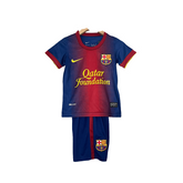 Conjunto Infantil Retrô - Barcelona 12/13 I de Local