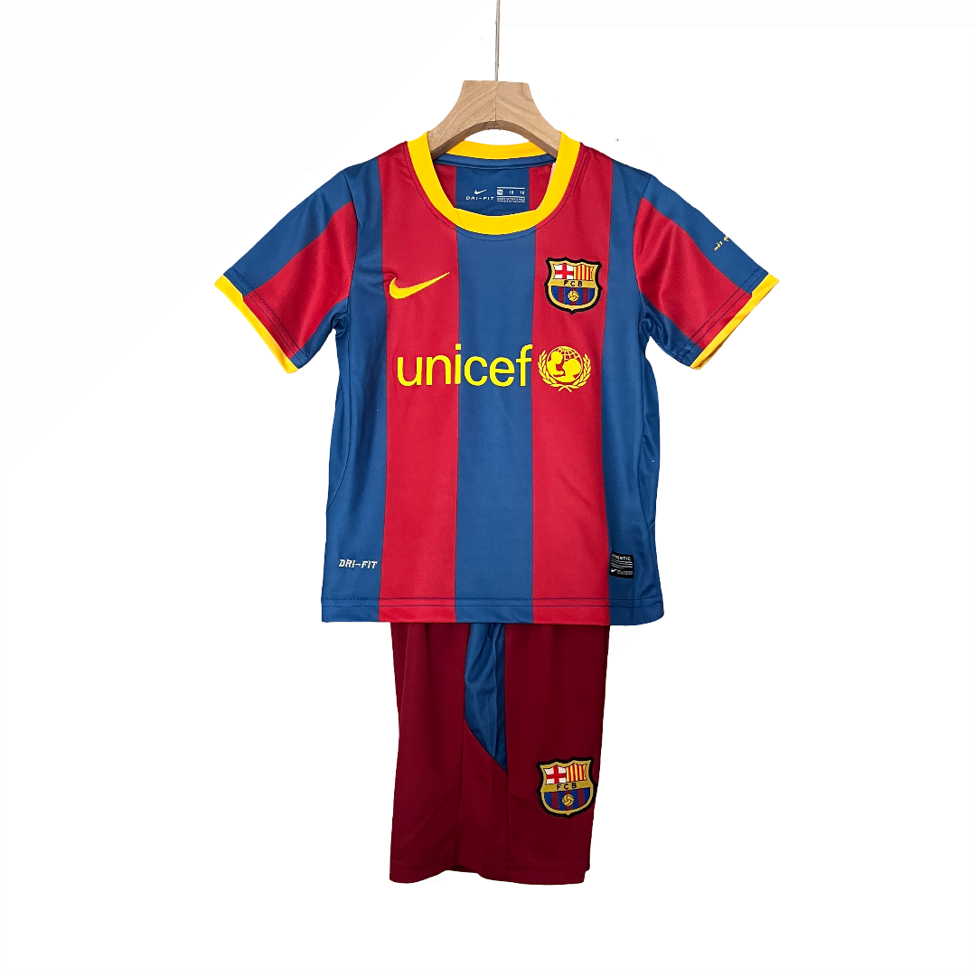 Conjunto Infantil Retrô - Barcelona  10/11 I de Local