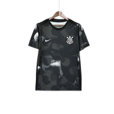 Camiseta Corinthians 25/26 Pre-Partido - Negro - Versión Aficionado