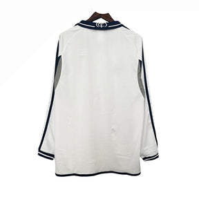 Camiseta Real Madrid 00/01 I de Local Manga Larga - Versión Retro