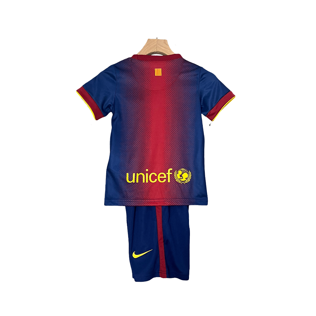 Conjunto Infantil Retrô - Barcelona 12/13 I de Local