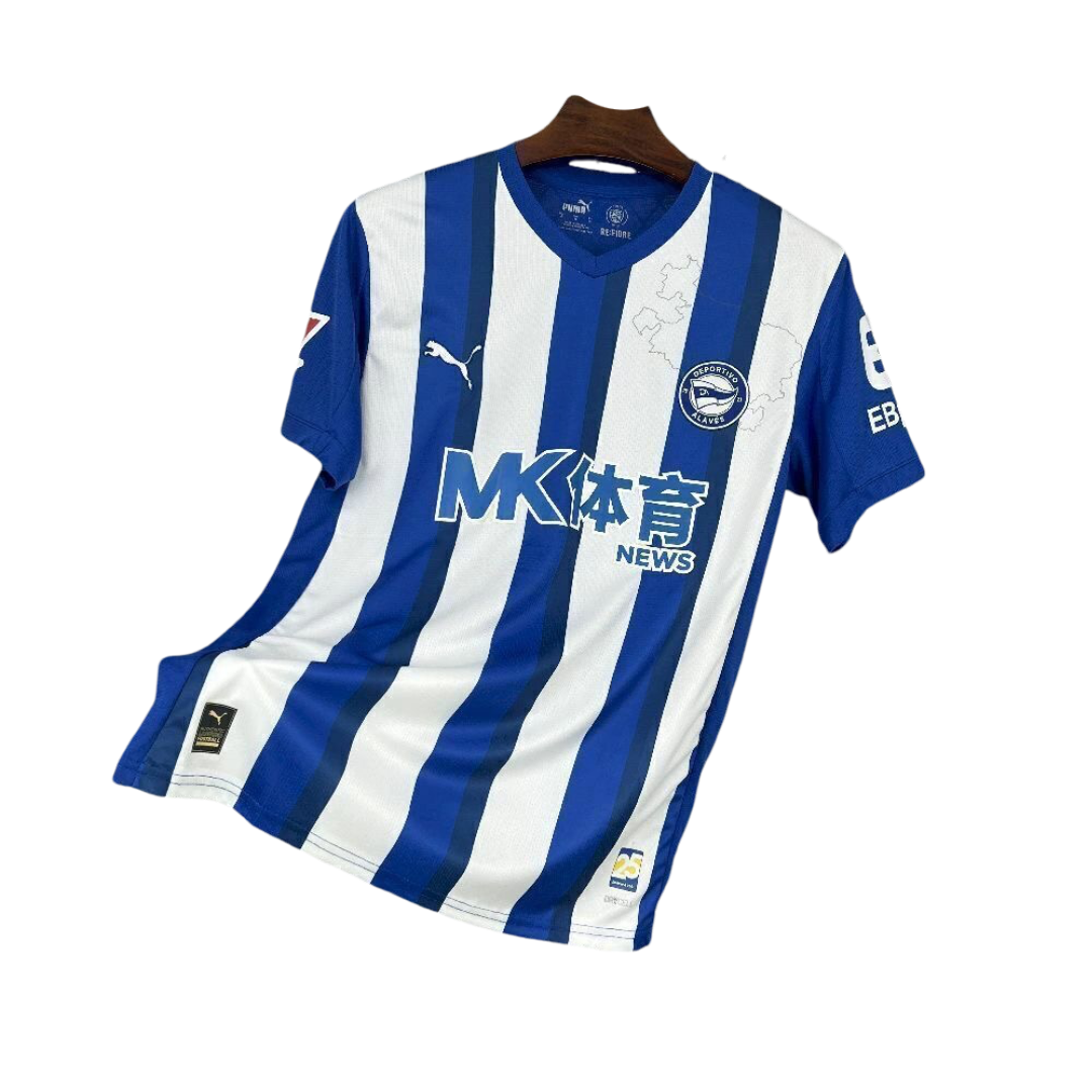 Camiseta Alaves 25/26 I de Local - Versión Aficionado