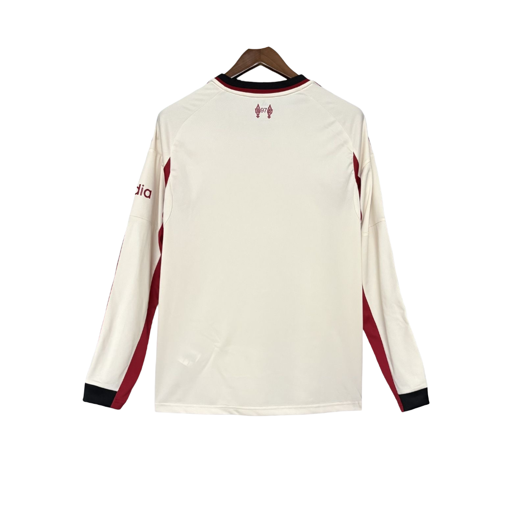 Camiseta Liverpool 25/26 II de Local - Manga Larga
