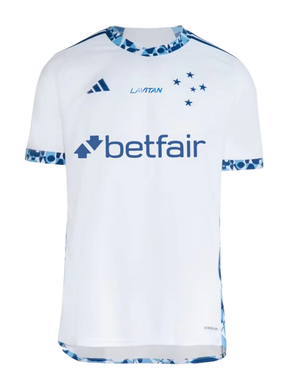 Camiseta Cruzeiro 24/25 II de Visitante - Todos los Patrocinios - Versión Aficionado