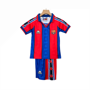 Conjunto Infantil Retrô - Barcelona  95/97 I de Local