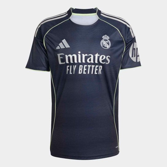 Camiseta Real Madrid 25/26 II de Visitante - Versión Aficionado