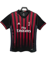 Camiseta AC Milan 16/17 I de Local - Versión Retro