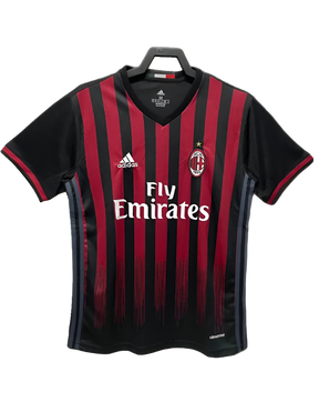 Camiseta AC Milan 16/17 I de Local - Versión Retro