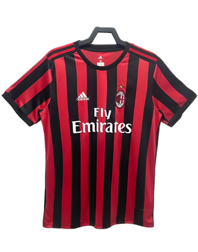 Camiseta AC Milan 17/18 I de Local - Versión Retro