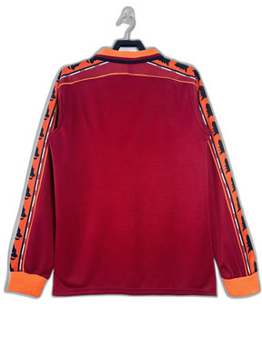 Camiseta AS Roma 98/99 I de Local - Manga Larga Versión Retro
