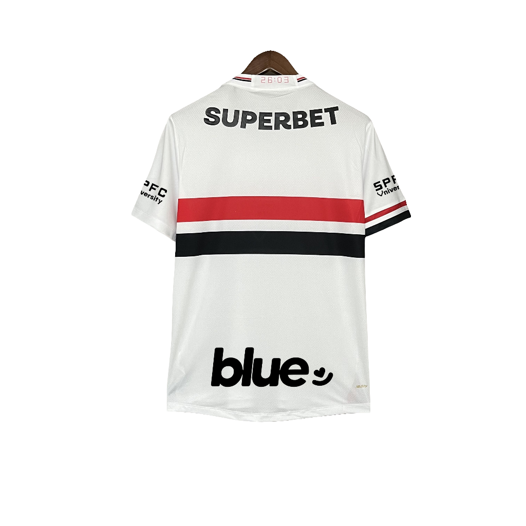 Camiseta São Paulo 25/26 I de Local - Todos los Patrocinios - Versión Aficionado