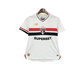 Camiseta São Paulo 25/26 I de Local - Patrocinado - Mujer