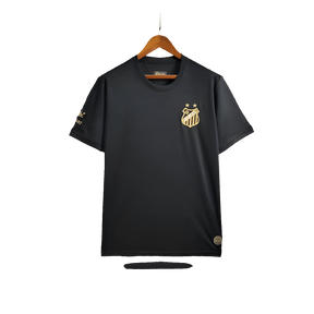 Camiseta Santos 25/26 Edición Conmemorativa - Negro - Versión Aficionado