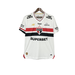 Camiseta São Paulo 25/26 I de Local - Todos los Patrocinios - Versión Aficionado