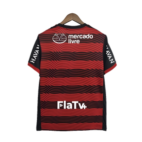 Camiseta Flamengo 22/23 I de Local - Todos los Patrocinios - Versión Aficionado