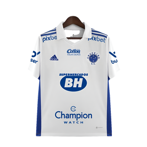 Camiseta Cruzeiro 22/23 II de Visitante - Todos los Patrocinios - Versión Aficionado