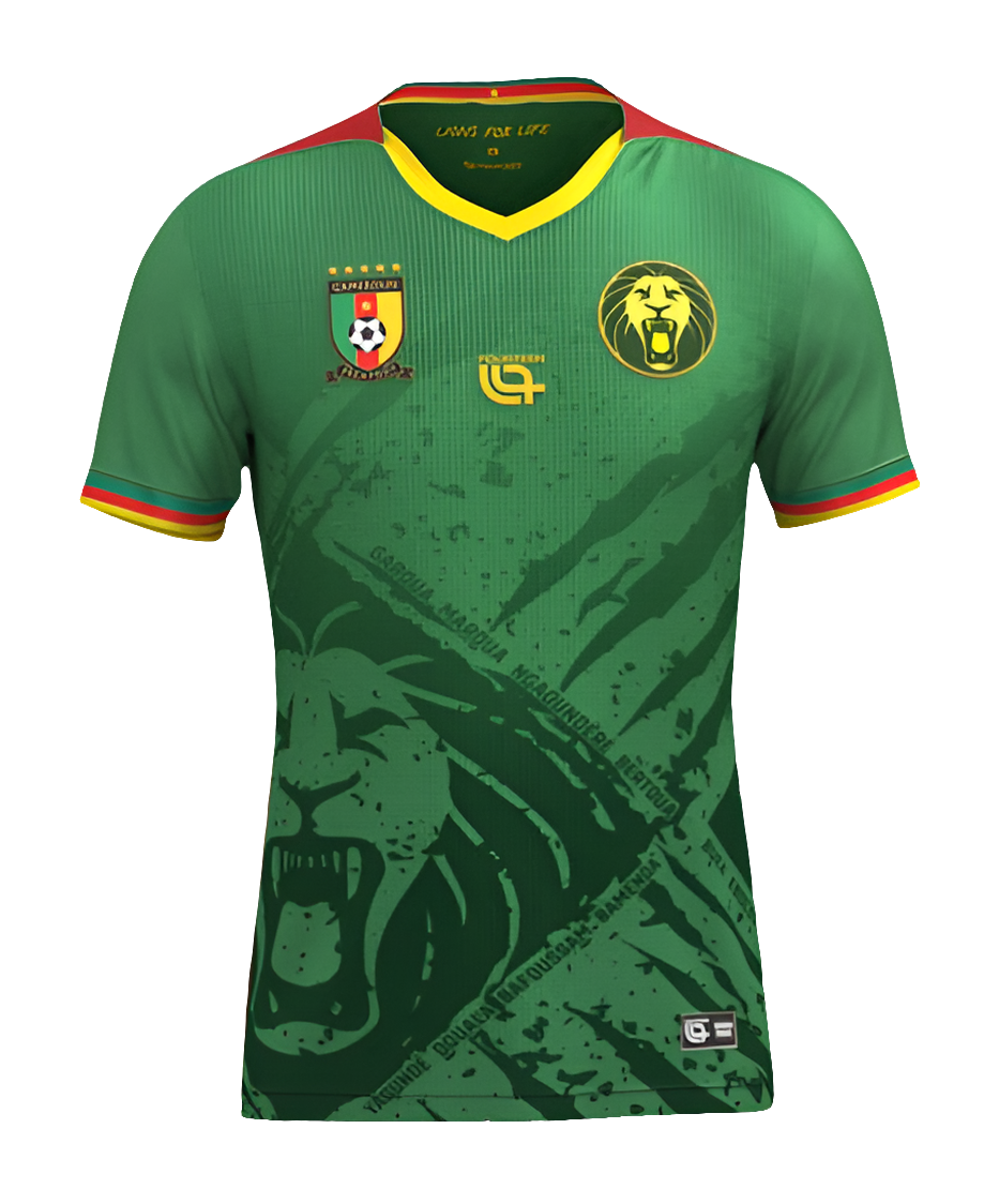 Camiseta Camarões 25/26 I de Local - Versión Aficionado