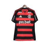 Camiseta Flamengo 25/26 I de Local - Todos los Patrocinios - Versión Aficionado
