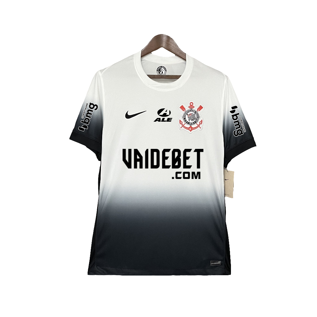 Camiseta Corinthians 24/25 I de Local - Todos los Patrocinios - Versión Aficionado
