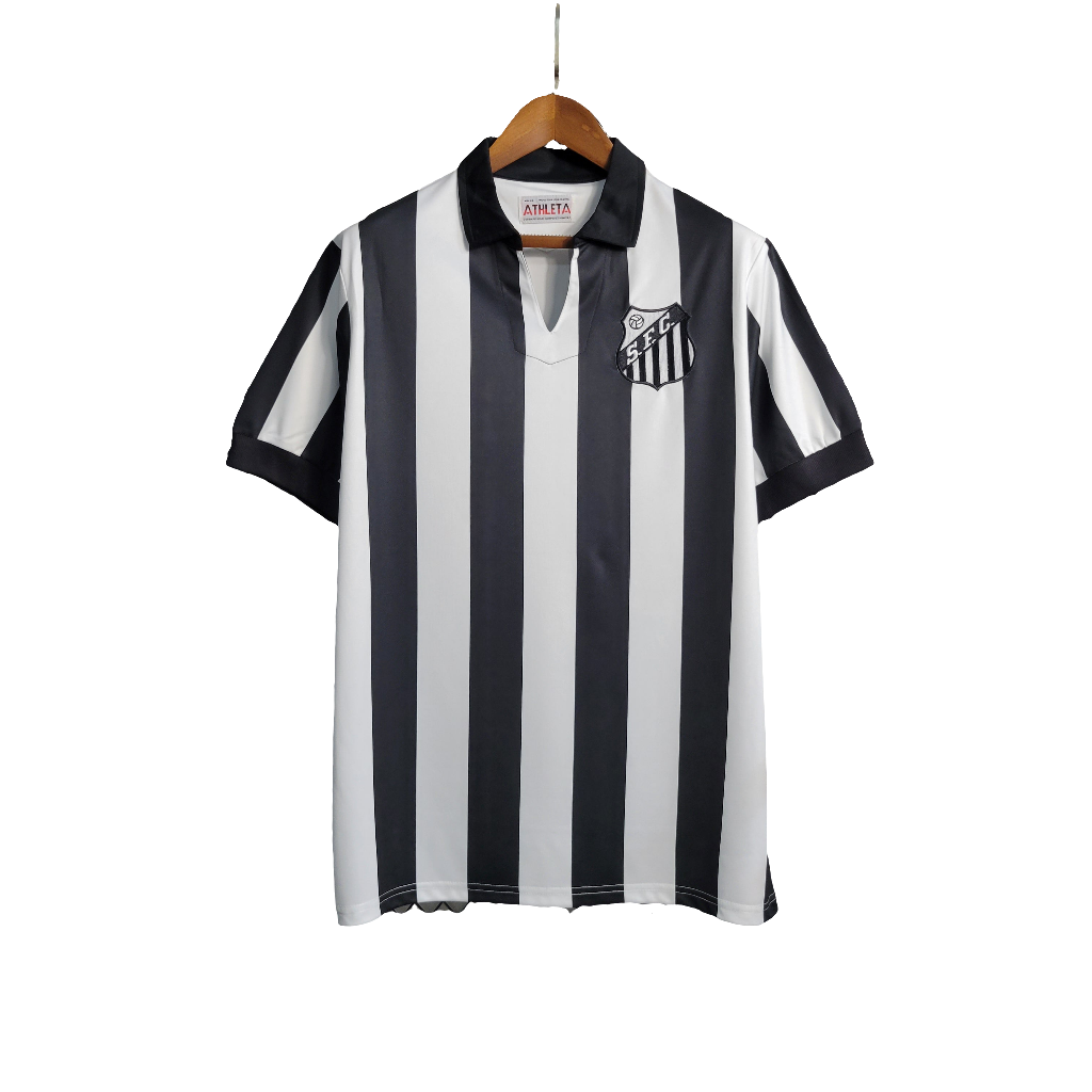 Camiseta Santos 1958 I de Local - Versión Retro