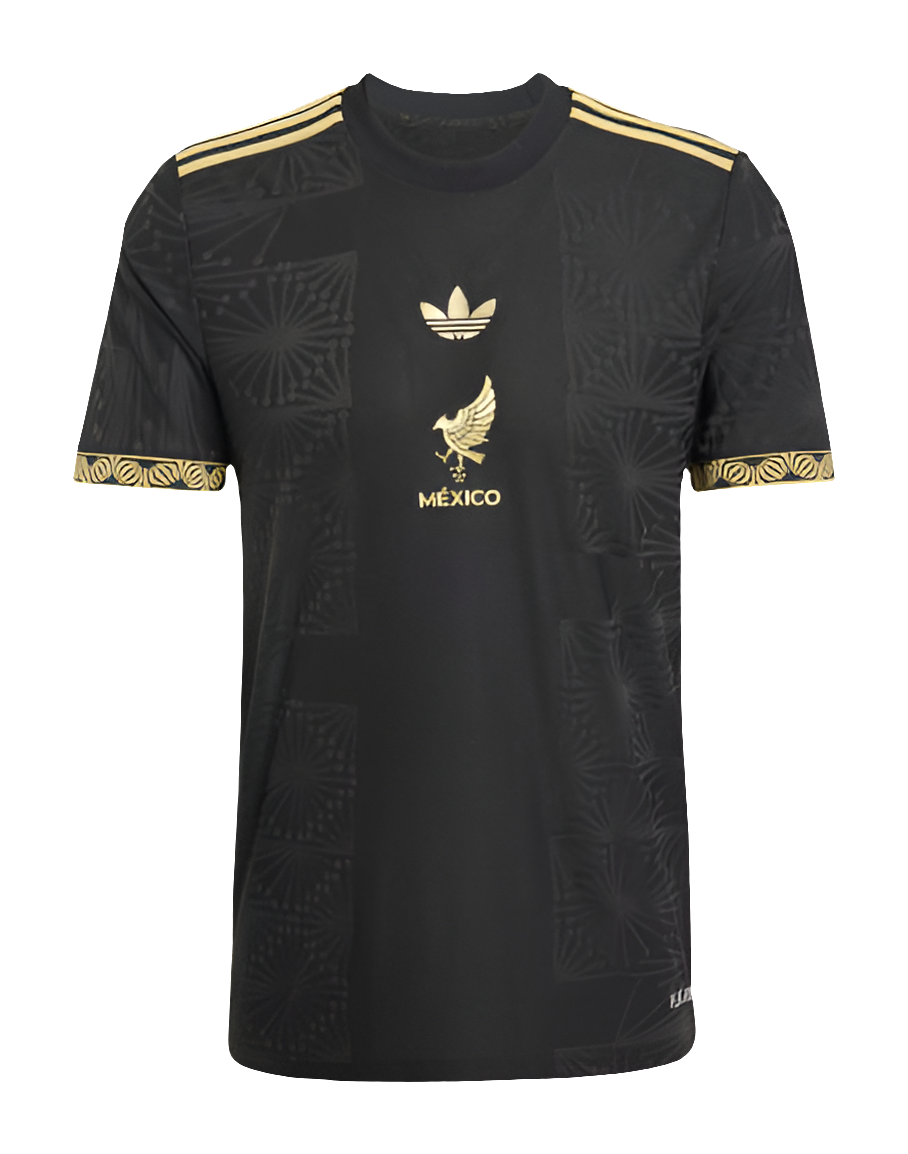 Camiseta México 25/26 Edición Copa Oro - Negro - Versión Aficionado