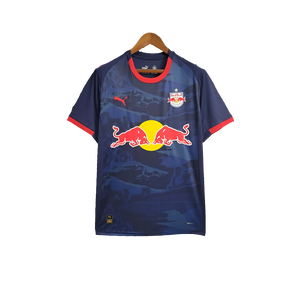 Camiseta Rojo Bull Salzburg 25/26 II de Visitante - Versión Aficionado