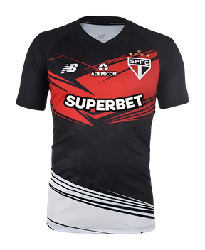 Camiseta São Paulo 25/26 Portero - Negro - Versión Aficionado