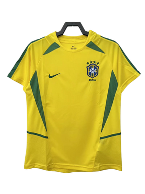 Camiseta Brasil 2002 I de Local - Versión Retro