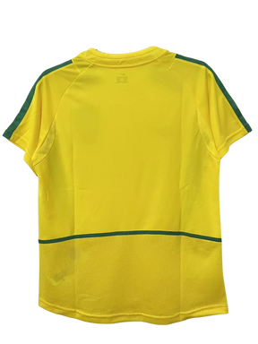 Camiseta Brasil 2002 I de Local - Versión Retro