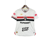 Camiseta São Paulo 25/26 I de Local - Todos los Patrocinios - Mujer