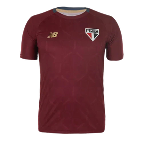 Camiseta São Paulo 25/26 Entrenamiento - Borgonha - Versión Aficionado
