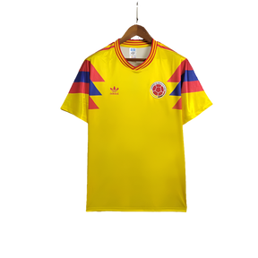 Camiseta Colombia 1990 I de Local - Versión Retro