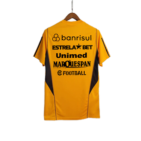 Camiseta Internacional 23/24 Entrenamiento - Naranja - Todos los Patrocinios - Versión Aficionado