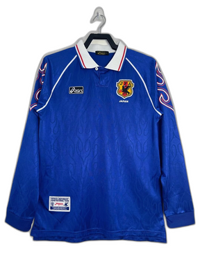 Camiseta Japón 1998 I de Local - Manga Larga Versión Retro