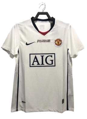 Camiseta Manchester United 08/09 II de Visitante - Versión Retro