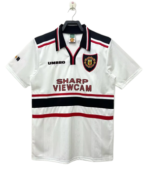 Camiseta Manchester United 1998 II de Visitante - Versión Retro