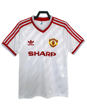 Camiseta Manchester United 86/88 II de Visitante - Versión Retro