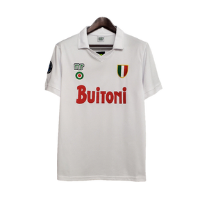 Camiseta Napoli 87/88 II de Visitante - Versión Retro