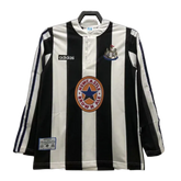 Camiseta Newcastle United 95/97 I de Local - Manga Larga Versión Retro