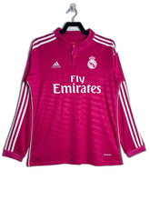 Camiseta Real Madrid 14/15 II de Visitante - Manga Larga Versión Retro