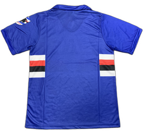 Camiseta Sampdoria 90/91 I de Local - Versión Retro
