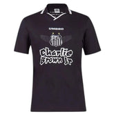 Camiseta Santos Charlie Brown JR Negro - Versión Aficionado