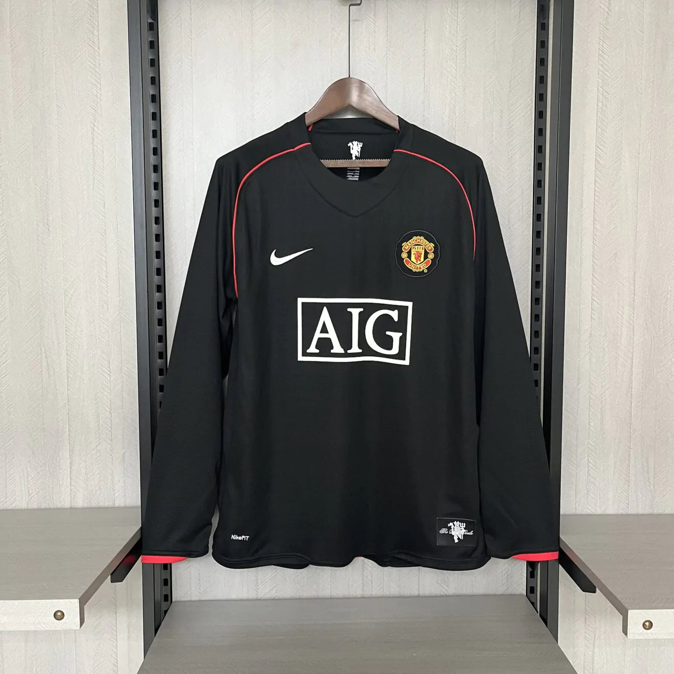 121FCF36-89E2-435D-9D1F-9753E523A16A-1 MANCHESTER UNITED II 07/08 HOMBRE (RETRO) MANGA LARGA - Imagen 1