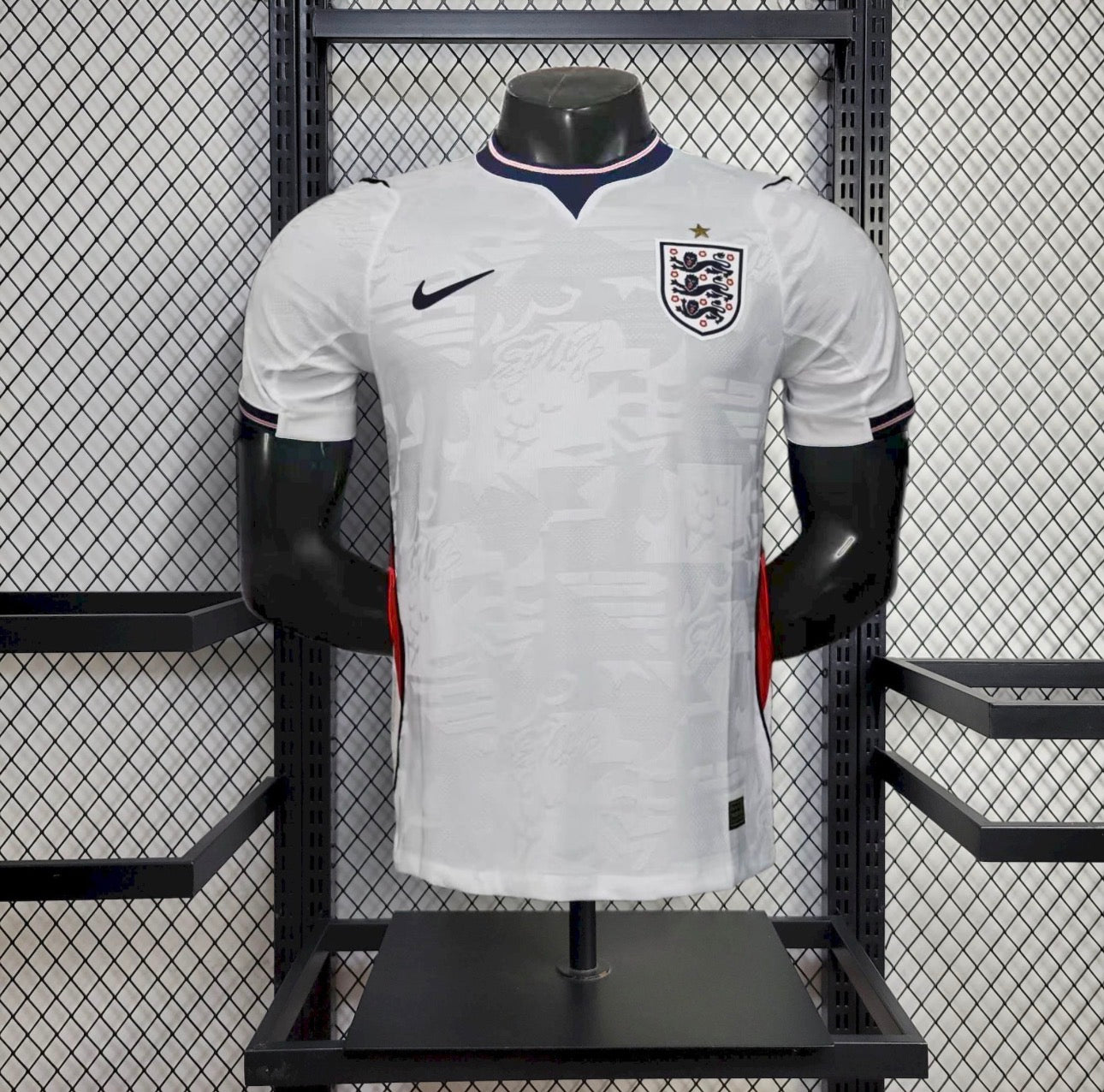 2B47B01B-8860-464E-AB14-F8E3BB3ADDD5 INGLATERRA I COPA DO MUNDO 2026 HOMBRE (VERSIÓN JUGADOR) - Imagen 1