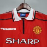 MANCHESTER UNITED I 98/99 HOMBRE (RETRO) MANGA LARGA - Imagen 3