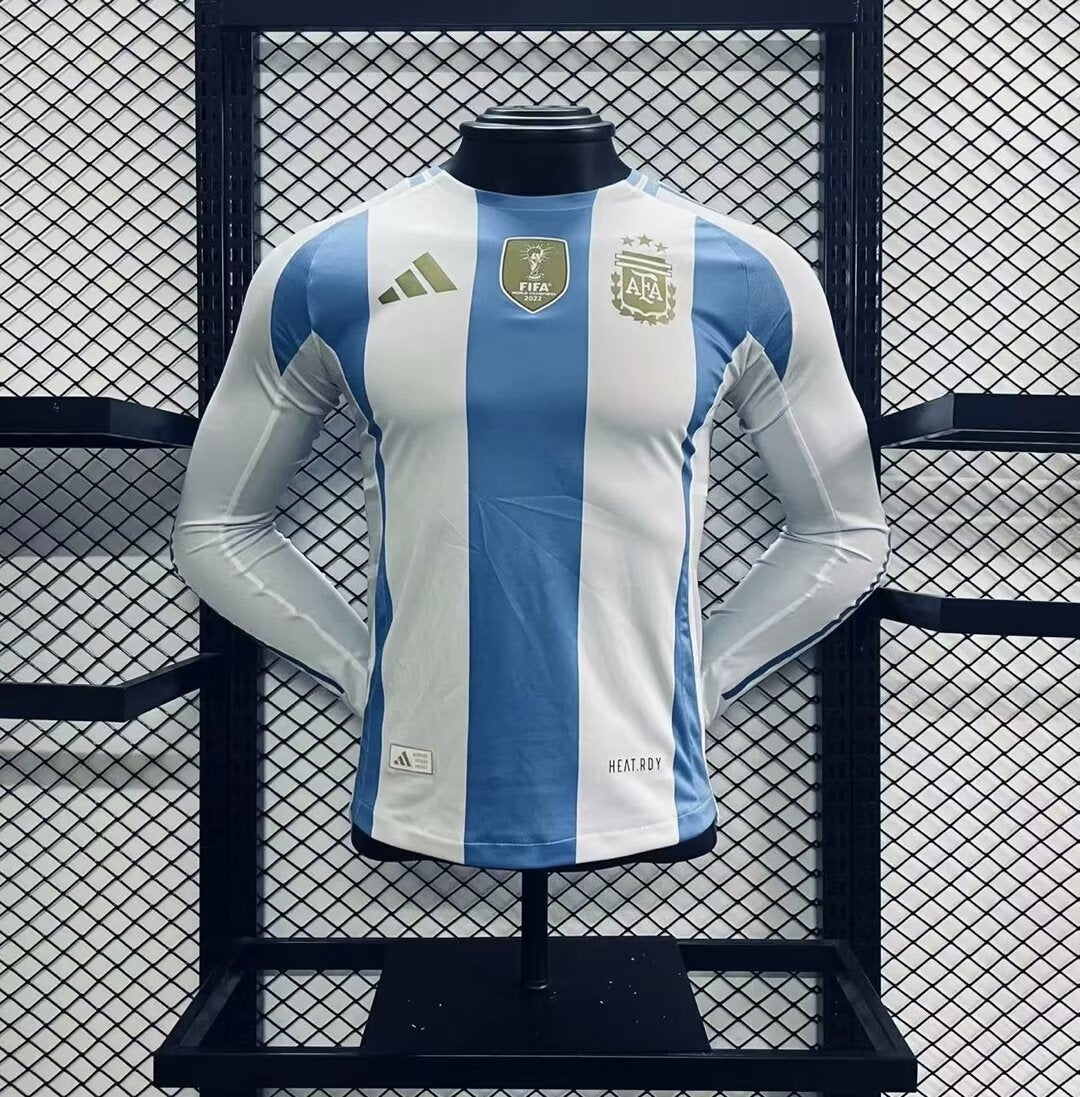 AR5 ARGENTINA COPA AMÉRICA I 2024 HOMBRE (VERSIÓN JUGADOR) MANGA LARGA - Imagen 1